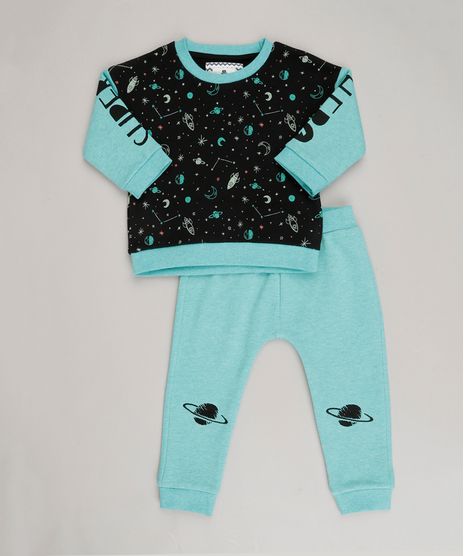 Conjunto-Infantil-de-Blusao-Estampado-Foguete---Calca-em-Moletom-com-Bordado-Preto-8824513-Preto_1