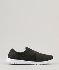 Tenis-Feminino-Beira-Rio-Running-com-Elastico-Preto-9046042-Preto_1