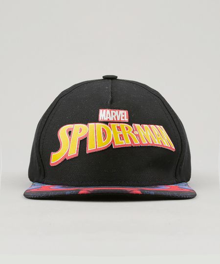 Bone-Infantil-Homem-Aranha-Preto-9057674-Preto_1 Bone-Infantil-Homem-Aranha-Preto-9057674-Preto_1