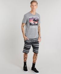 Camiseta-Masculina-Mescla--Just-Chilling--Manga-Curta-Gola-Careca-Chumbo-8965493-Chumbo_3