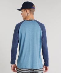 Camiseta-Masculina-com-Bolso-Manga-Longa-Raglan-Gola-Careca-Azul-8582091-Azul_2