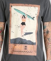 Camiseta-Masculina--Celebrate-Summer--Manga-Curta-Gola-Careca-Chumbo-9016179-Chumbo_4