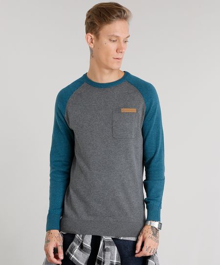 Sueter-Masculino-Raglan-em-Trico-com-Bolso-Gola-Redonda-Manga-Longa-Cinza-Mescla-Escuro-8865713-Cinza_Mescla_Escuro_1 Sueter-Masculino-Raglan-em-Trico-com-Bolso-Gola-Redonda-Manga-Longa-Cinza-Mescla-Escuro-8865713-Cinza_Mescla_Escuro_1