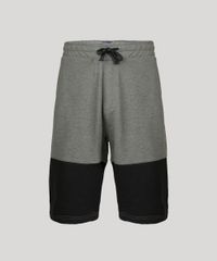 Bermuda-Masculina-Relaxed-em-Moletom-com-Recorte-Cinza-Mescla-Escuro-8586711-Cinza_Mescla_Escuro_5