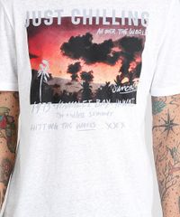 Camiseta-Masculina-Mescla--Just-Chilling--Manga-Curta-Gola-Careca-Branca-8965493-Branco_4