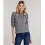 Sueter-Feminino-em-Trico-Botone-Manga-Longa-Gola-Redonda-Cinza-8847632-Cinza_1