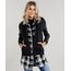 Blusao-Feminino-em-Moletom-Manga-Longa-Diferenciada-Gola-com-Capuz-Preto-8846260-Preto_1