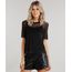 Blusa-Feminina-em-Tule-com-Regata-Manga-Curta-Gola-Redonda-Preta-9046742-Preto_1