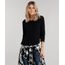 Sueter-Feminino-em-Trico-Manga-Longa-Gola-Redonda-Preto-8844279-Preto_1