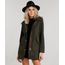 Parka-Feminina-Estampada-Manga-Longa-Gola-com-Capuz--Verde-Militar-8855384-Verde_Militar_1