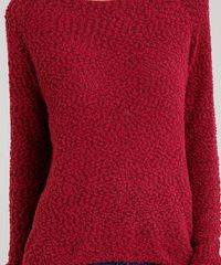 Sueter-Feminino-em-Trico-Manga-Longa-Gola-Redonda-Vinho-8844279-Vinho_4