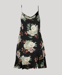 Vestido-Feminino-Estampado-Floral-Curto-de-Alca-com-Babados-Preto-8897465-Preto_6