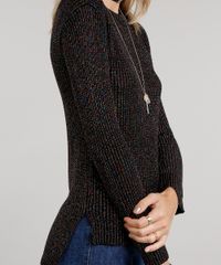 Sueter-Feminino-em-Trico-com-Lurex-Manga-Longa-Gola-Redonda-Preto-8892826-Preto_4