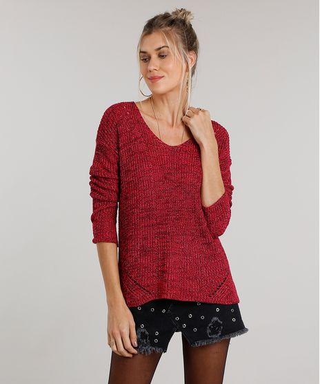 Sueter-Feminino-em-Trico-com-Lurex-Manga-Longa-Gola-Redonda-Pink-8892829-Pink_1