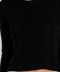 Sueter-Feminino-Cropped-em-Trico-Manga-Longa-Gola-Redonda-Preto-8894518-Preto_4