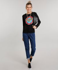 Blusao-Feminino-em-Moletom-Mulher-Maravilha-Manga-Longa-Gola-Redonda-Preto-9013725-Preto_3