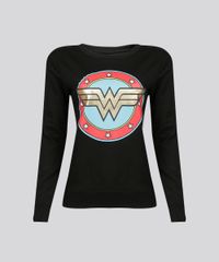 Blusao-Feminino-em-Moletom-Mulher-Maravilha-Manga-Longa-Gola-Redonda-Preto-9013725-Preto_5