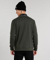 Blusao-Masculino-em-Moletom-Basico-Gola-Redonda-Manga-Longa-Verde-Militar-8829222-Verde_Militar_2
