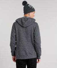 Blusao-Masculino-em-Moletom-Basico-com-Capuz-Manga-Longa-Cinza-Mescla-Escuro-8463506-Cinza_Mescla_Escuro_2