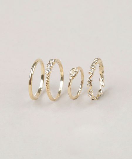 Kit-de-4-Aneis-Feminino-Dourado-8970365-Dourado_1