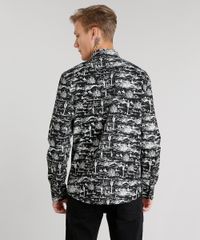 Camisa-Masculina-Estampada-Manga-Longa-Preta-8873886-Preto_2