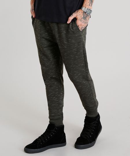Calca-Masculina-Jogger-em-Moletom-Verde-Militar-9054466-Verde_Militar_1
