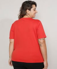 Camiseta-Feminina-Plus-Size-Stranger-Things-Personagens-Flocada-Manga-Curta-Decote-Redondo-Vermelha-9983949-Vermelho_4