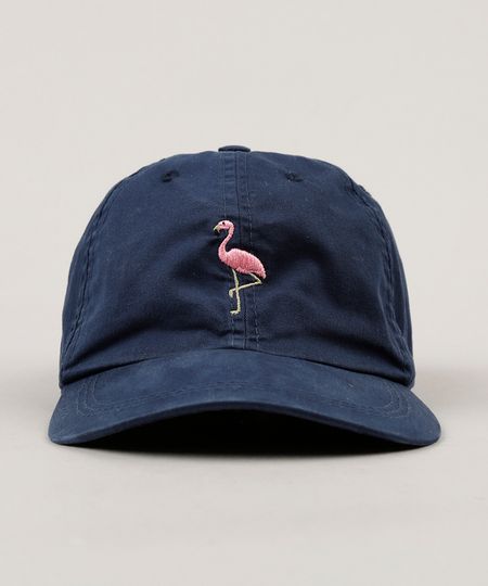Bone-Masculino-com-Bordado-Flamingo-Azul-Marinho-9008201-Azul_Marinho_1