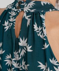Regata-Halter-Neck-Estampada-de-Folhagem-Verde-Escuro-8969649-Verde_Escuro_4