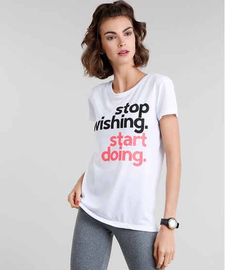 Blusa-Feminina-Esportiva-Ace--Stop-Whishing-Start-Doing--Manga-Curta-Decote-Redondo-Branca-9109448-Branco_1