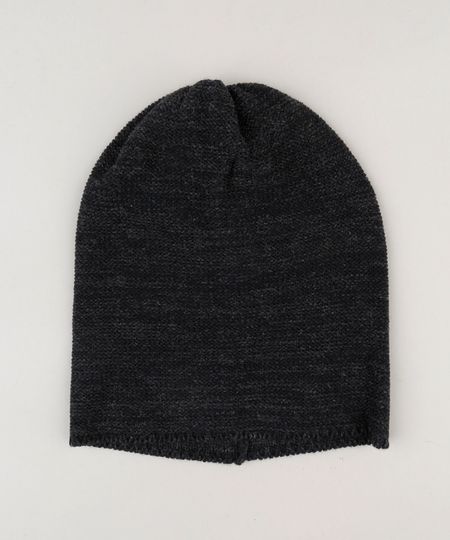 Gorro-Masculino-em-Trico-Mescla-Azul-Marinho-8903246-Azul_Marinho_1