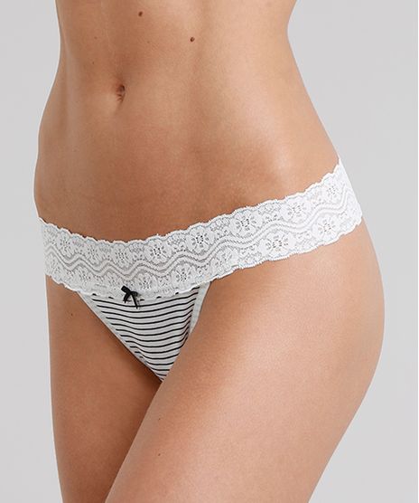 Kit-de-2-Calcinhas-Feminina-Biquini-com-Renda-Multicor-9017152-Multicor_1