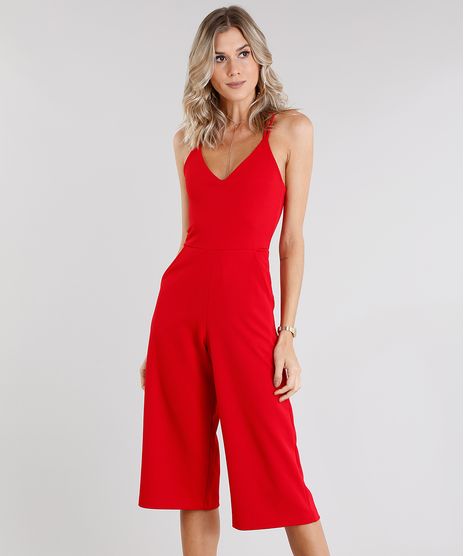 Macacao-Feminino-Pantacourt-com-Tiras-Transpassadas-Vermelho-9130661-Vermelho_1