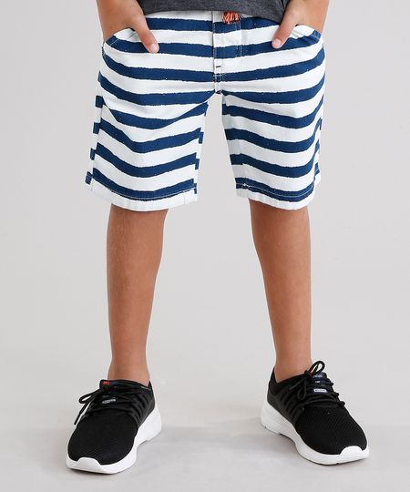 Bermuda-Infantil-Listrada-Branco-9046192-Branco_1 Bermuda-Infantil-Listrada-Branco-9046192-Branco_1