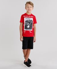 Camiseta-Infantil--Rock-n-Roll--Manga-Curta-Gola-Redonda-Vermelha-9048201-Vermelho_3