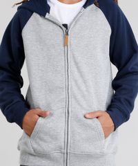 Blusao-Infantil-em-Moletom-com-Capuz-Cinza-Mescla-Claro-8838156-Cinza_Mescla_Claro_4