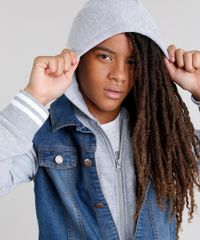 Jaqueta-Jeans-Infantil-com-Moletom-Sobreposicao-com-Capuz-Azul-Escuro-8872320-Azul_Escuro_4