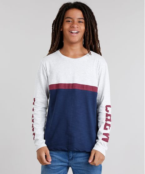 Camiseta-Infantil-com-Recorte-Manga-Longa-Gola-Careca-Azul-Marinho-9033882-Azul_Marinho_1