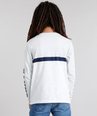 Camiseta-Infantil-com-Recorte-Manga-Longa-Gola-Careca-Cinza-Mescla-9033882-Cinza_Mescla_2