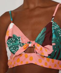 Top-Cropped-Feminino-Estampado-de-Folhagem-com-No-Alca-Fina-Decote-V-Rosa-9978363-Rosa_4