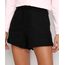 Short-de-Moletom-Feminino-Cintura-Alta-com-Cordao-e-Bolsos-Preto-9952535-Preto_1