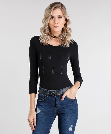 Body-Feminino-Canelado--Boys-Lie--Manga-Longa-Decote-Redondo-Preto-9042155-Preto_1