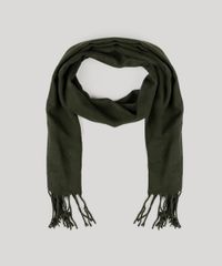 Cachecol-Masculino-Basico-com-Franjas-Verde-8184845-Verde_1