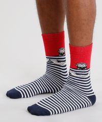 Meia-Masculina-Divertida-Listrada-Azul-Marinho-9083853-Azul_Marinho_2 Meia-Masculina-Divertida-Listrada-Azul-Marinho-9083853-Azul_Marinho_2