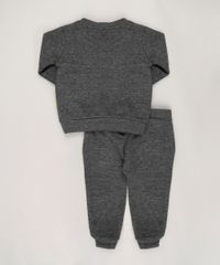 Conjunto-Infantil-Batman-de-Blusao---Calca-em-Moletom-Cinza-Mescla-Escuro-8909799-Cinza_Mescla_Escuro_2