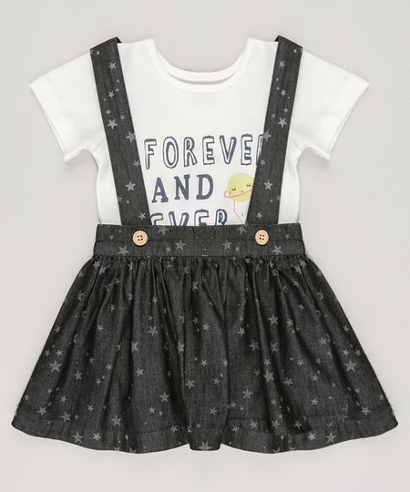 Conjunto-Infantil-de-Body-Manga-Curta--Forever--Off-White---Salopete-Estampada-de-Estrelas-Cinza-Mescla-Escuro-8859347-Cinza_Mescla_Escuro_1 Conjunto-Infantil-de-Body-Manga-Curta--Forever--Off-White---Salopete-Estampada-de-Estrelas-Cinza-Mescla-Escuro-8859347-Cinza_Mescla_Escuro_1