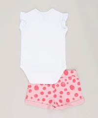 Conjunto-Infantil-de-Body-com-Babado-Sem-Manga---Short-em-Moletom-Estampado-de-Poa-Rosa-9064368-Rosa_2