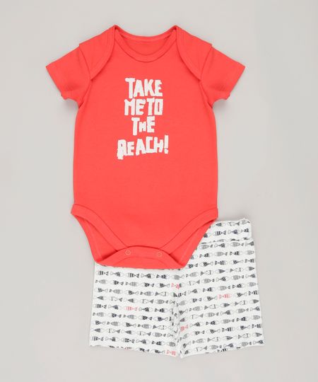 Conjunto-Infantil-de-Body-Manga-Curta-Vermelho---Short-em-Moletom-Estampado-de-Peixes-Off-White-9073697-Off_White_1 Conjunto-Infantil-de-Body-Manga-Curta-Vermelho---Short-em-Moletom-Estampado-de-Peixes-Off-White-9073697-Off_White_1