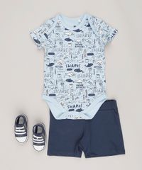 Conjunto-Infantil-de-Body-Estampado-de-Peixes-Manga-Curta-Azul-Claro---Short-em-Moletom-Azul-Marinho-9073696-Azul_Marinho_3