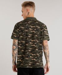 Polo-Masculina-Estampada-Camuflada-em-Piquet-Manga-Curta-Verde-Militar-8701914-Verde_Militar_2